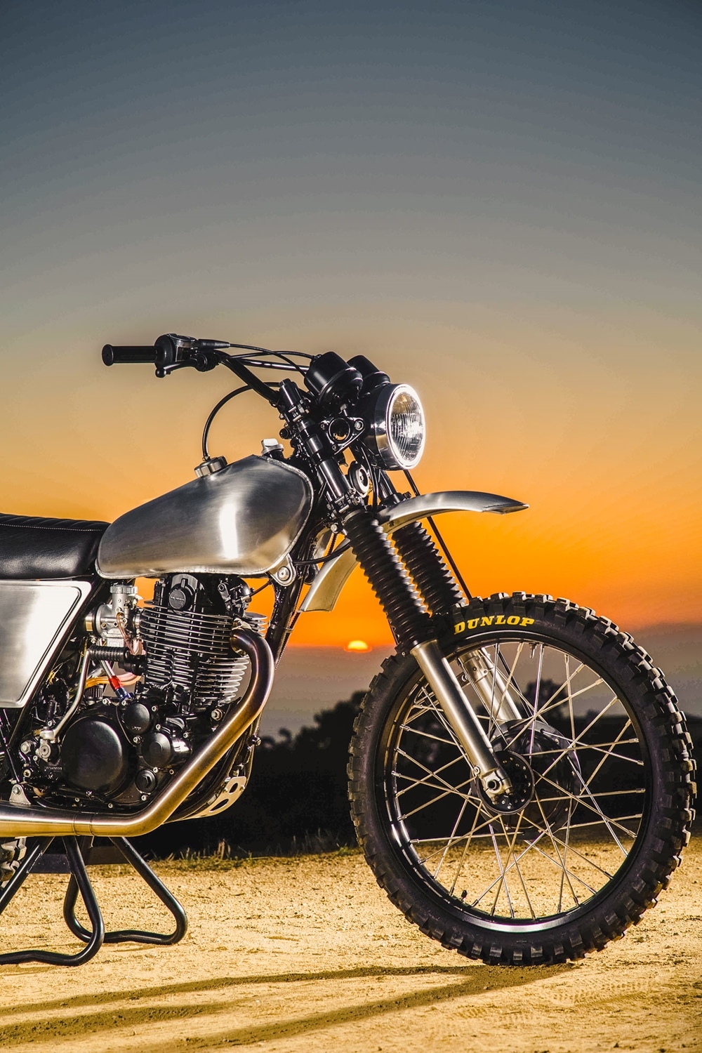 Ride Custom: скрэмблер Yamaha XT500