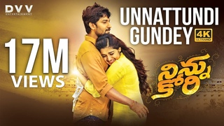 Ninnu Kori Telugu Movie Full Songs 4K | Unnattundi Gundey Video Song | Nani | Nivetha Thomas | Aadhi