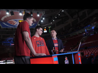 #CSKAbasketShow: Семен Антонов, Александр Хоменко, Виктор Кейру, Сергей Карякин и Никита Загдай