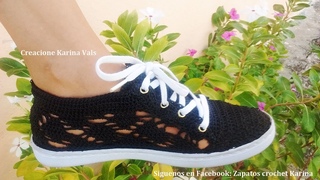 👉 COMO TEJER UNOS TENIS EN CROCHET 👈