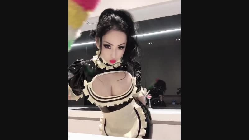 My Sexy Housekeeper in Latex Outfit