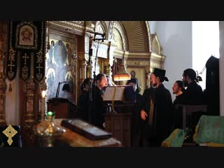 Хор братии Валаамского монастыря - Третий антифон