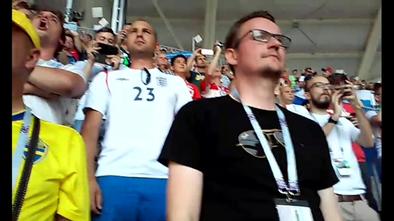 ЧМ англия Швеция гимн