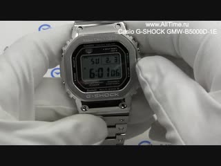 Обзор японских умных наручных часов Casio G-SHOCK GMW-B5000D-1E с хронографом