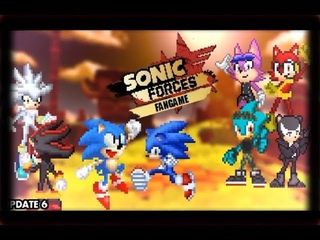 Sonic Forces 2D Fan Game (PC) - Gameplay + Download Link