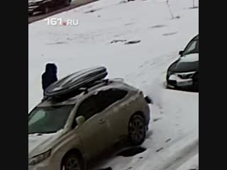 Мальчик провалился в канализационный люк под снегом (16.11.18)