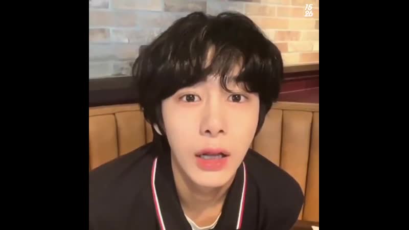 Hyungwon such a baby