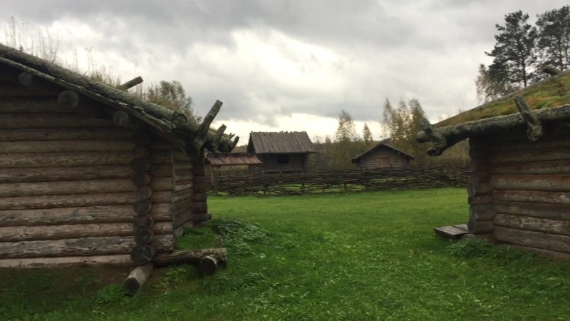 Славянская деревня в Любытино