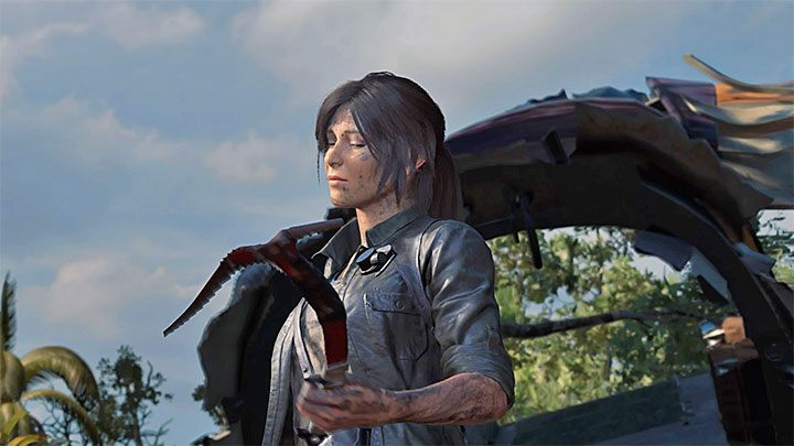 альпинистский топор в Shadow of the Tomb Raider