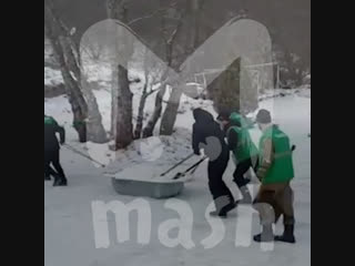 В Осетии «КамАЗами» закупают снег