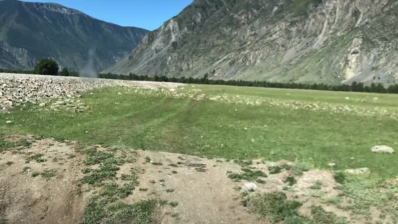 Внезапная мощная кочка в долине