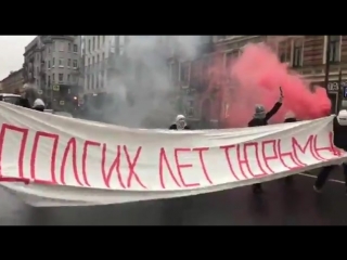 Не можем удержаться: посмотрите, как поздравили Путина в Петербурге
