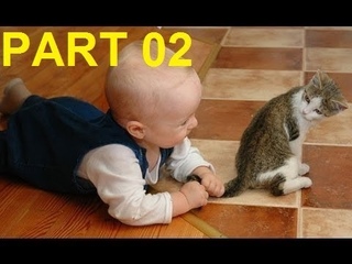 Cute Baby Annoying Cat Or Cat Annoying Baby (PART 02) - IMPOSSIBLE TRY TO STOP LAUGHING
