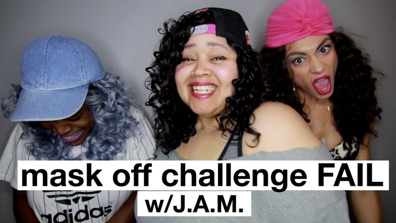 Mask Off Challenge FAIL (ft. J.A.M)