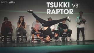 TSUKKI (age 12) vs RAPTOR (age 11) // Taipei Bboy City 2018