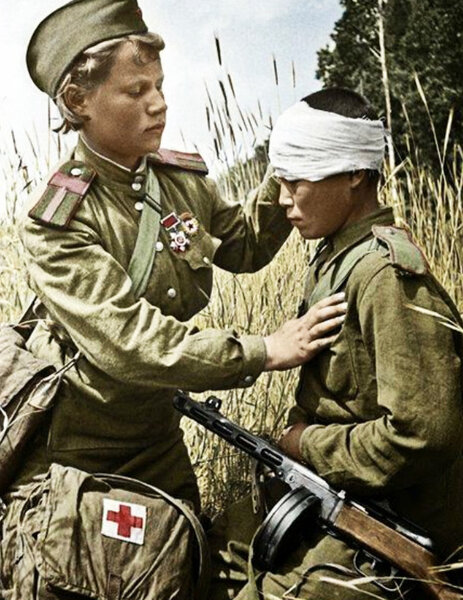 Воевали всей страной.