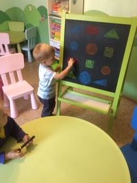  Сосчитай-ка (математические навыки): детям о геометрии ◾️◻️⚫️⚪️ 