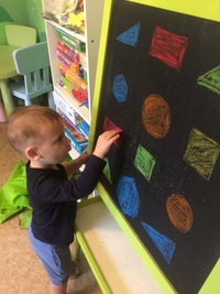  Сосчитай-ка (математические навыки): детям о геометрии ◾️◻️⚫️⚪️ 