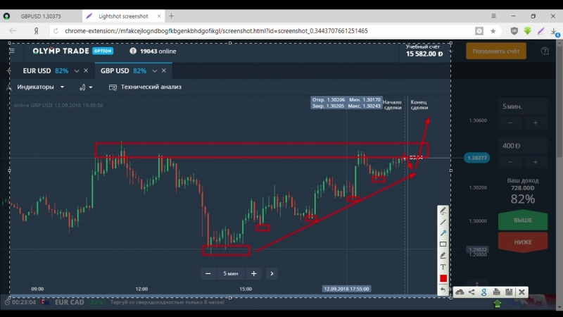 Поздравление OlympTrade