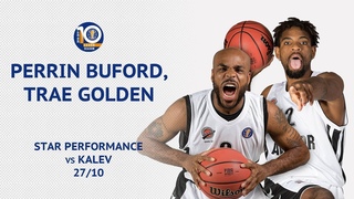 VTBUnitedLeague • Star Perfomance. Trae Golden & Perrin Buford vs Kalev Tallinn - 54 Pts Combined, 85% FG!