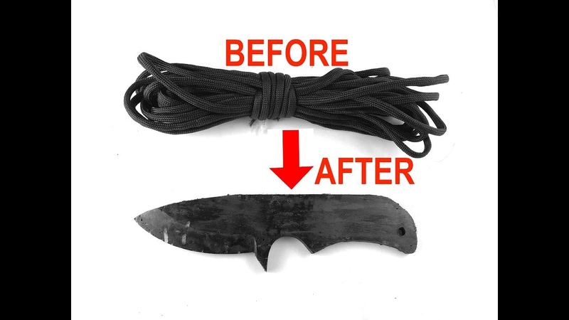 Turning Paracord into a Useful Knife