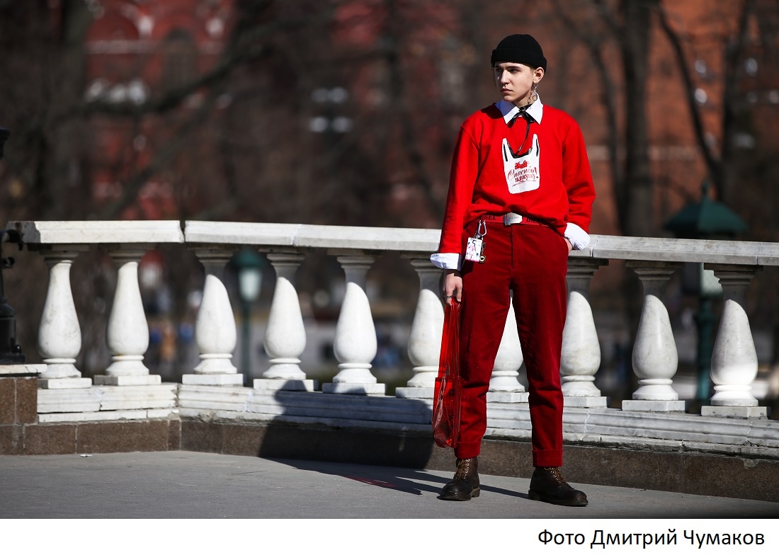 Streetstyle на Mercedes Benz Fashion Week в Москве