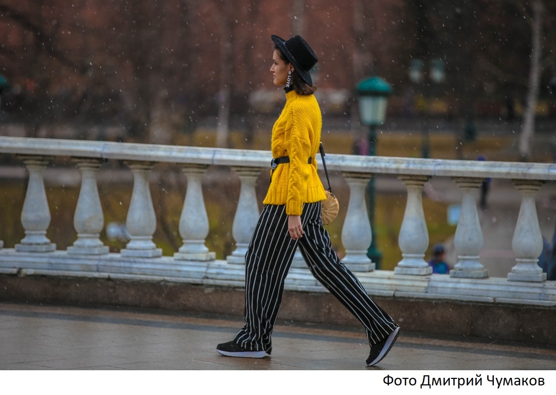 Streetstyle на Mercedes Benz Fashion Week в Москве