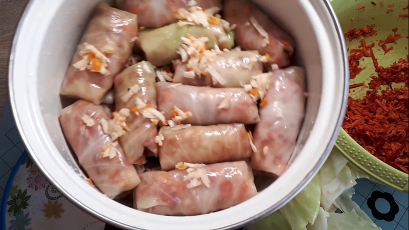ОСТРАЯ ЗАКУСКА- ОВОЩНЫЕ ГОЛУБЦЫ