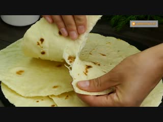Хоть каждый день готовь такой лаваш! Быстрый и простой рецепт лаваша на сковороде.