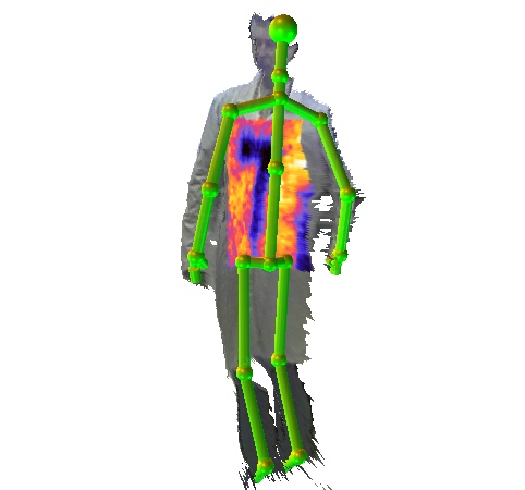 THz and thermal video data set, Thermal imaging, Terahertz images, THz, Terahertz