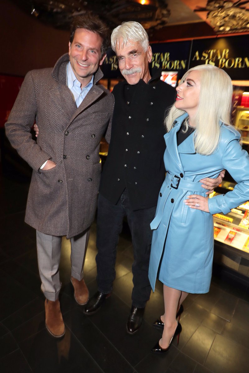 Брэдли Купер(муж Ирины Шейк) и Леди Гага поддержали Сэма