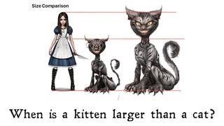 Inspiration for a Big Cheshire Kitten