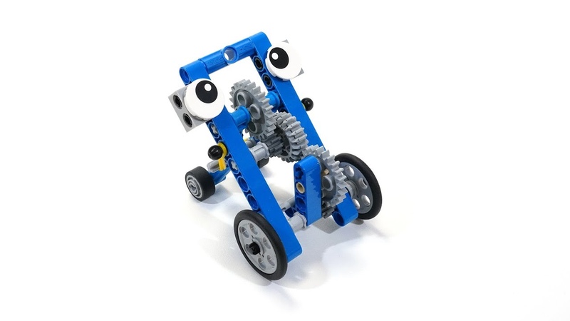 Flatten it to run LEGO Technic