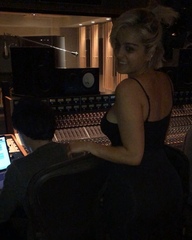 Bebe Rexha on Instagram: “In the studio working on new stuff @andrewwells_ @thelaurenchristy”