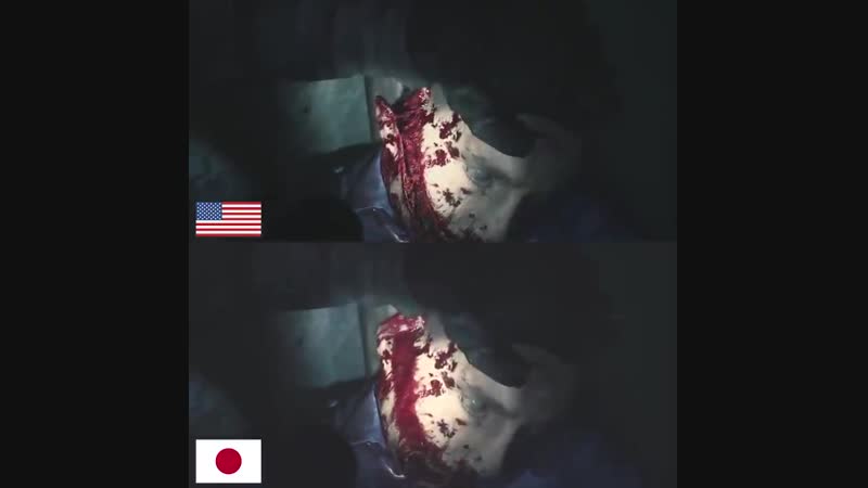 Resident Evil 2 Uncut vs Cut Version