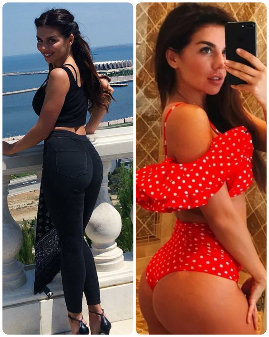 Cute ass training day with Iva