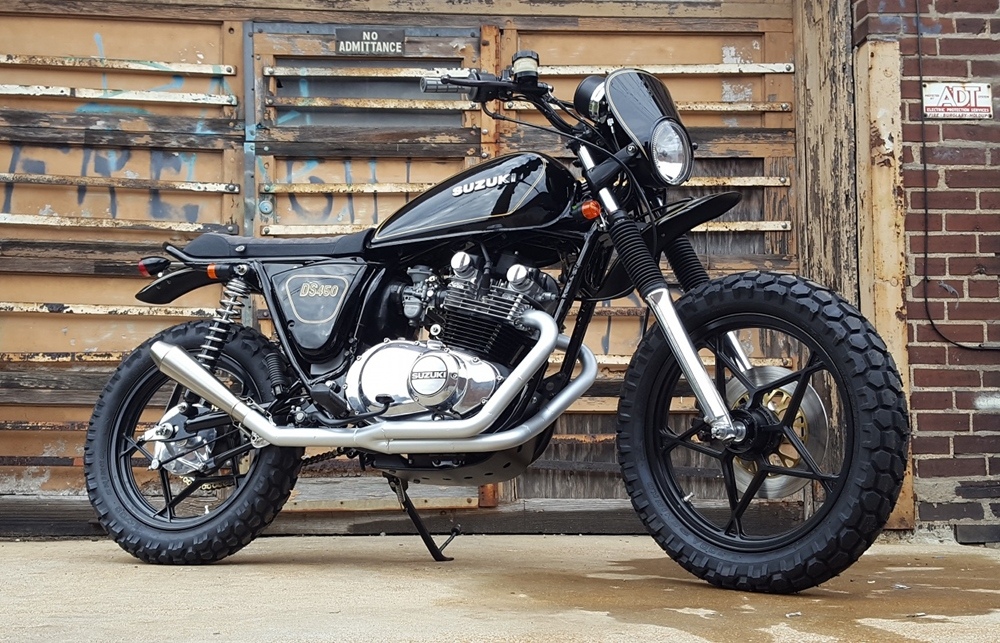 Brick House Builds: скрэмблер Suzuki GS450L