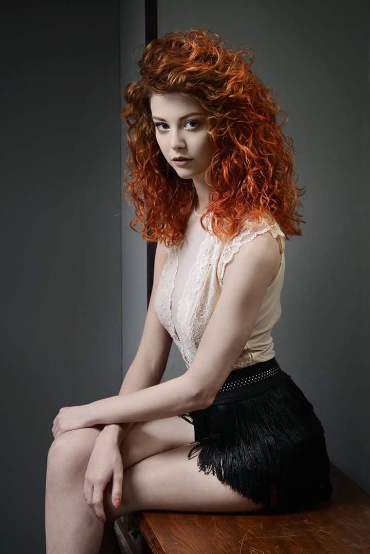 Redhead shared lingerie curly