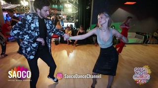 Sergey Gazaryan and Svetlana Malysheva Salsa Dancing at Salsa Night Awards 2018, Sunday 14.04.2019