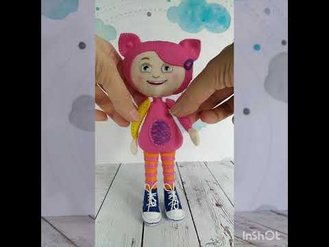 Кукутики из фетра - свинка