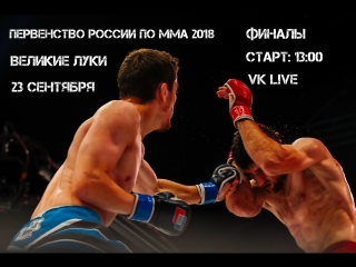Союз ММА L!VE: Первенство России по ММА 2018 (ФИНАЛЫ)