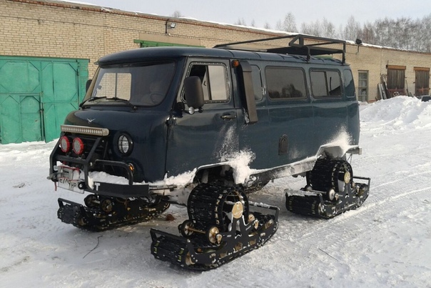 Буханка на гусеницах Полярник Надёжность конструкции ВГД «Полярник» достигается за счёт прочной оцинкованной рамы, окрашенной полимерной краской, и благодаря снегоходным гусеничным лентам,