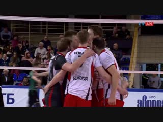 Обзор матча / Локомотив (Новосибирск) - Белогорье (Белгород) / 04.01.2019 / 720p