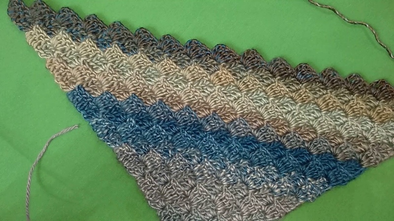 Бактус крючком МК Crochet baktus C2C