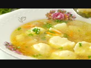 ПОСЛЕ Новогодний стол 2019. СУП С КЛЕЦКАМИ МАННЫМИ, который ОБОЖАЮТ ВСЕ...