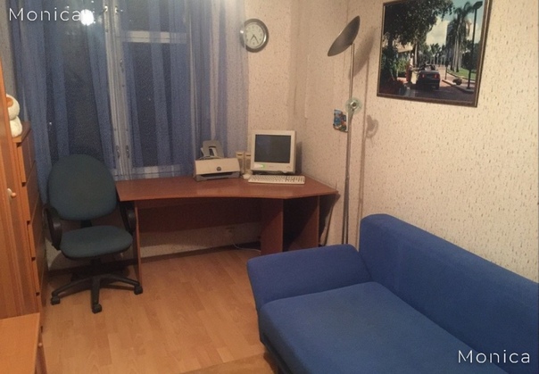 Фото: Сдаётся комната в трёхкомнатной квартире площадью 15 кв.м. в транспортной доступности от метро 