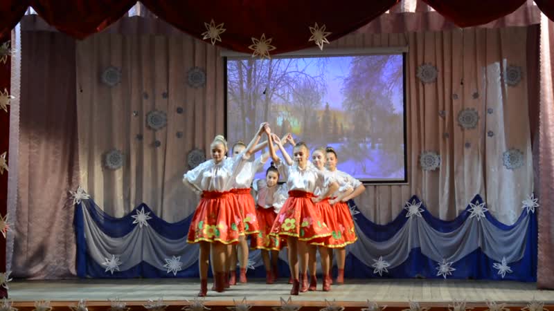 Русская пляска - анс. Девчата