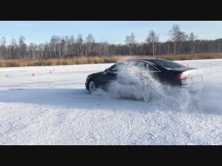 Третий уровень Sportmode: Audi A6 - зимняя Джимхана