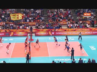 20.10.2018. 13:35 - Волейбол. Чемпионат мира. Женщины. Финал. Сербия - Италия