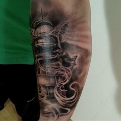 Anton Hasanov on Instagram: “In progress. Done with www.chastokolim.ru Consumables and cosmetics: @chastokol Means of healing: @medstep_tattoo Reco...